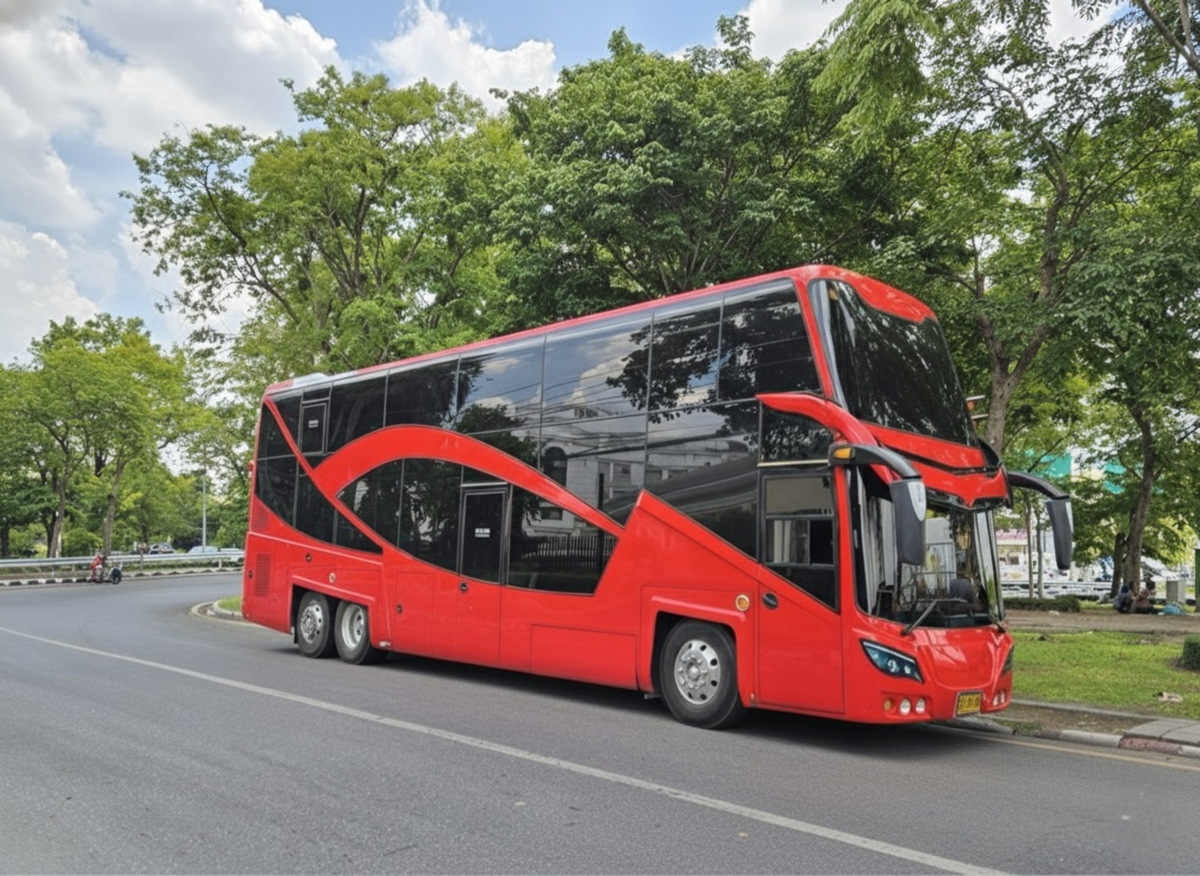A Overnight Bus from Khaosan Bangkok to Koh Samui
