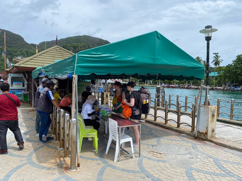 Petpailin Check-in point at Phi Phi